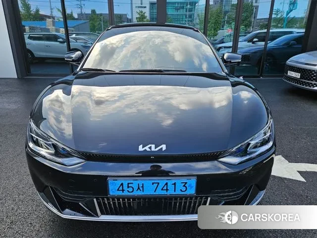 Kia EV6 2022 Черный из Кореи