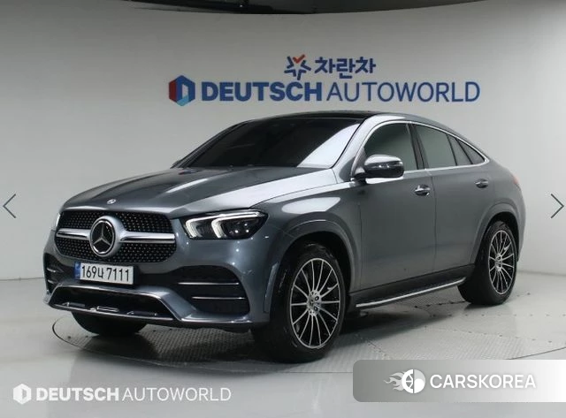 Mercedes-Benz GLE-Class W167 2022 Серый из Кореи