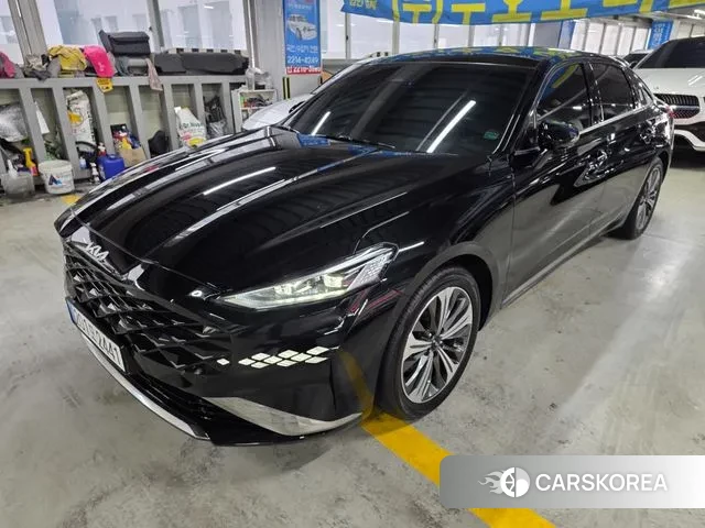 Kia K8 Hybrid 2022 Черный из Кореи