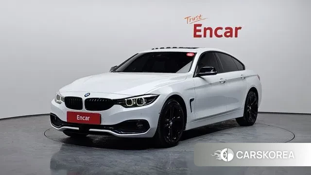 BMW 4 Series (F32) 2020 Белый из Кореи