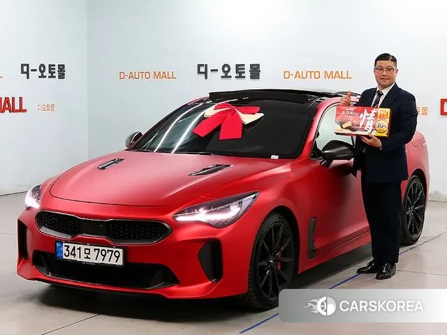 Kia Stinger Meister 2021 Красный из Кореи