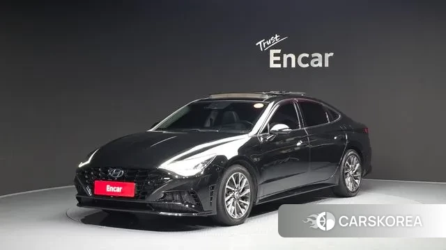 Hyundai Sonata (DN8) 2022 Черный из Кореи