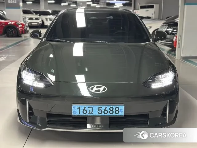 Hyundai Ionic 6 2022 Черный из Кореи