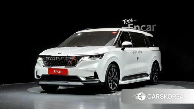 Kia Carnival 4th generation 2021 Белый из Кореи