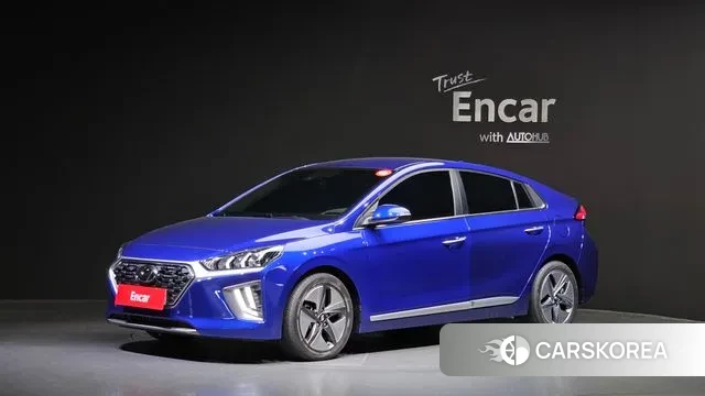 Hyundai The New Ionic Hybrid 2019 Синий из Кореи