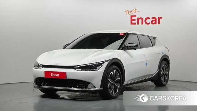 Kia EV6 2024 Белый из Кореи