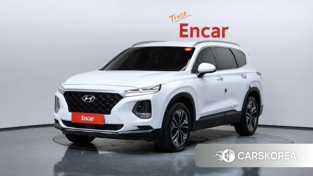 Hyundai Santa Fe TM 2018 Белый из Кореи