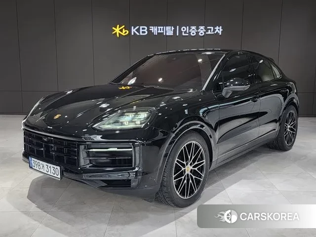 Porsche Cayenne (PO536) 2024 Черный из Кореи