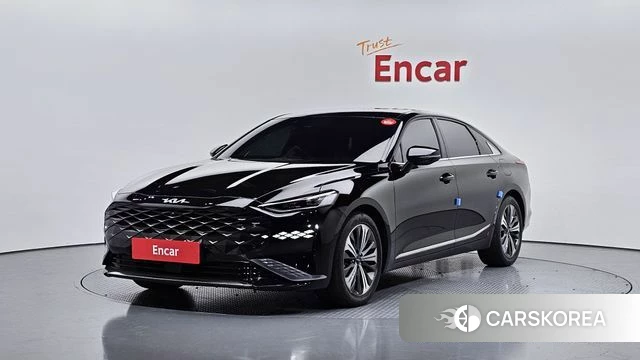 Kia K8 Hybrid 2022 Черный из Кореи
