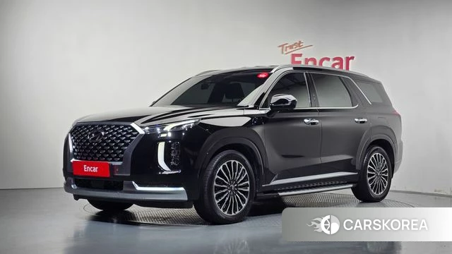 Hyundai Palisade 2021 Черный из Кореи