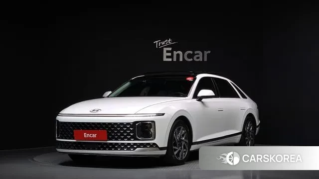 Hyundai Grandeur Hybrid (GN7) 2023 Белый из Кореи