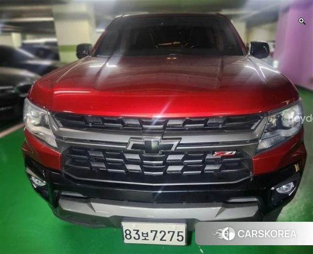 Chevrolet (GM Daewoo) Real New Colorado 2021 Красный из Кореи