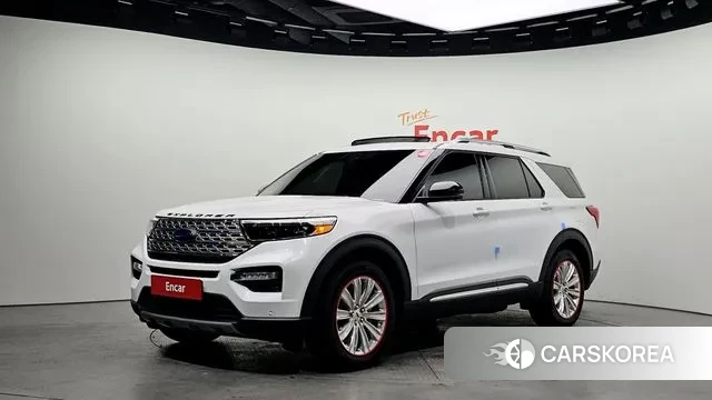 Ford Explorer 6th Generation 2019 Белый из Кореи