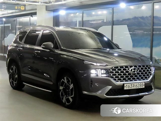 Hyundai The New Santa Fe 2020 Серый из Кореи