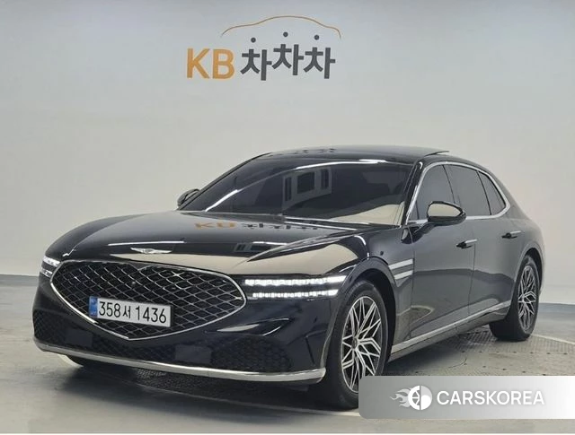 Genesis G90 (RS4) 2023 Черный из Кореи