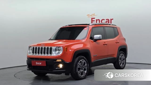 Jeep Renegade 2018 Оранжевый из Кореи