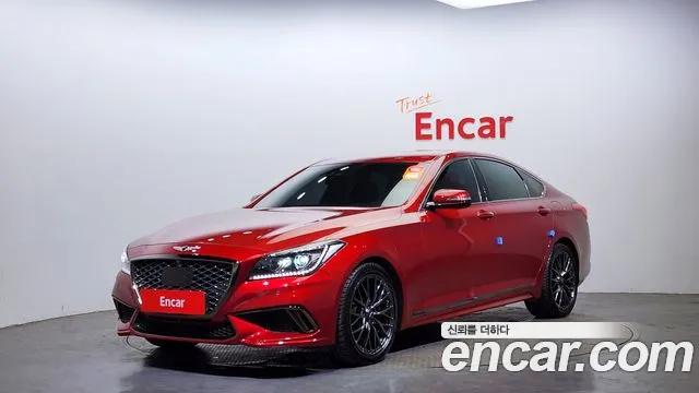 Genesis G80 2019 Красный из Кореи