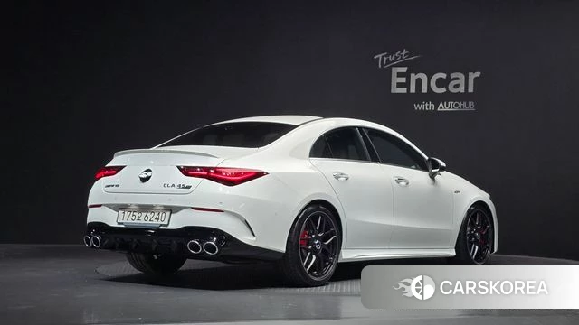Mercedes-Benz CLA-Class C118 2025 Белый из Кореи