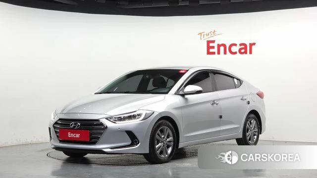 Hyundai Avante AD 2018 Серебряный из Кореи