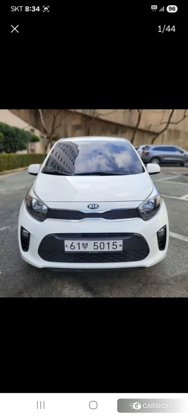 Kia All New Morning (JA) 2018 Белый из Кореи