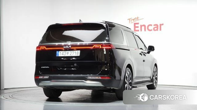 Kia Carnival 4th generation 2023 Черный из Кореи