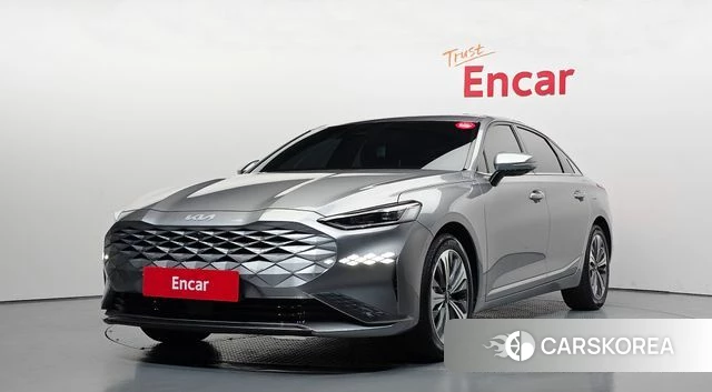 Kia K8 Hybrid 2023 Серебристо-серый из Кореи