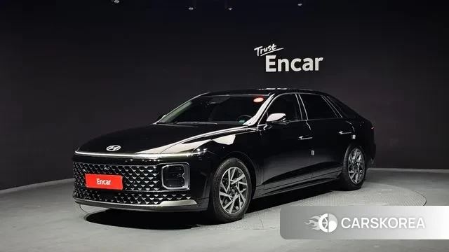 Hyundai Grandeur Hybrid (GN7) 2023 Черный из Кореи