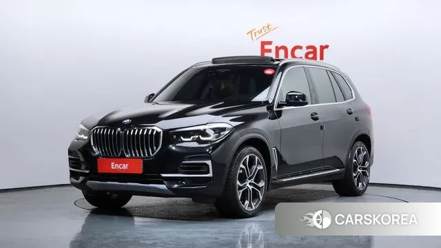 BMW X5 (G05) 2022 Черный из Кореи