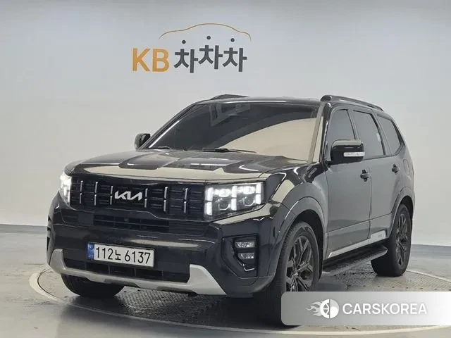 Kia Mohave Master 2023 Черный из Кореи