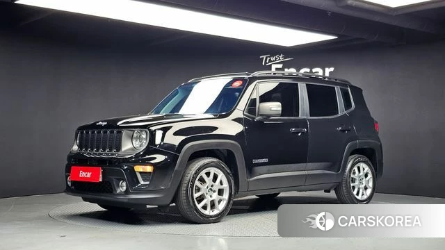 Jeep Renegade 2019 Черный из Кореи