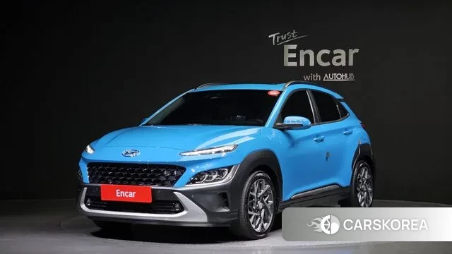 Hyundai The New Kona Hybrid 2020 Синий из Кореи