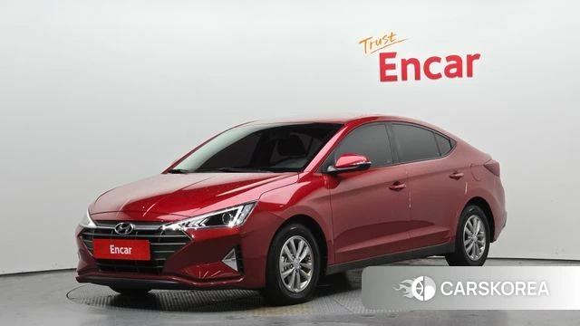 Hyundai The New Avante AD 2019 Красный из Кореи