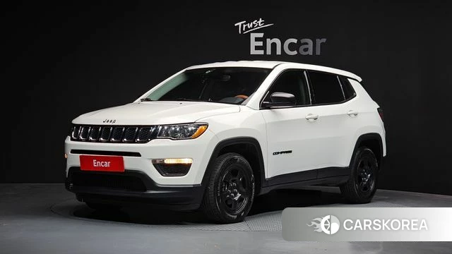 Jeep Compass 2nd Generation 2018 Белый из Кореи