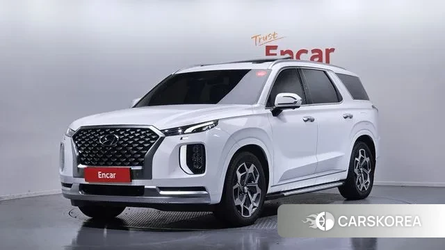Hyundai Palisade 2021 Белый из Кореи