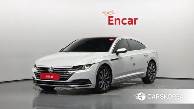 Volkswagen Arteon 2019 Белый из Кореи