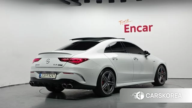 Mercedes-Benz CLA-Class C118 2021 Белый из Кореи