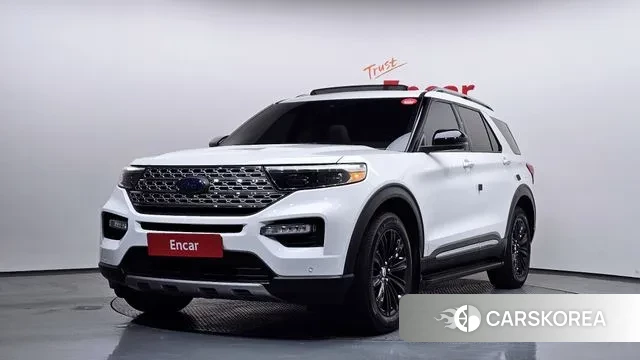 Ford Explorer 6th Generation 2020 Белый из Кореи