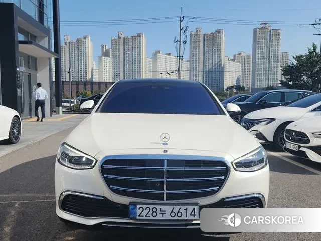 Mercedes-Benz S-Class W223 2021 Белый из Кореи