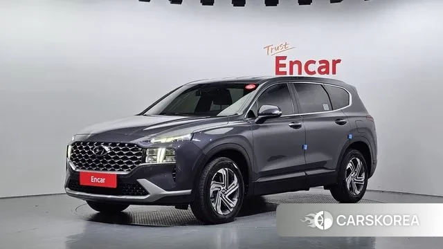 Hyundai The New Santa Fe 2022 Серый из Кореи