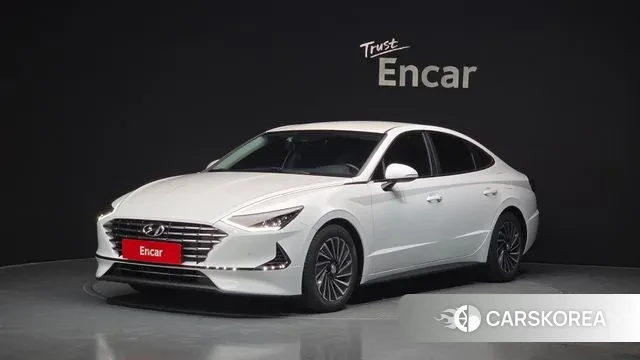 Hyundai Sonata Hybrid (DN8) 2021 Белый из Кореи