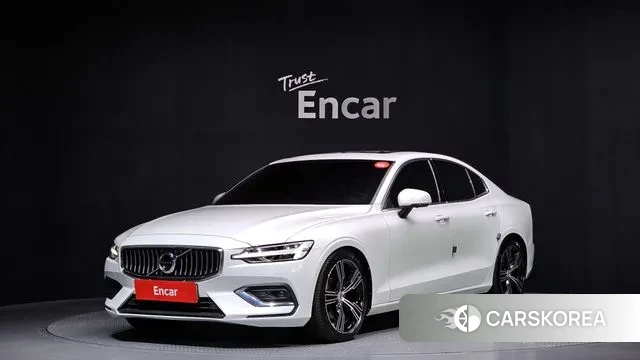 Volvo S60 3rd generation 2020 Белый из Кореи
