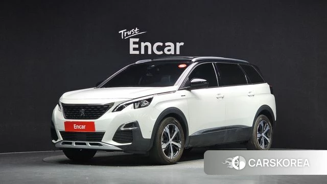 Peugeot 5008 second generation 2020 Белый из Кореи