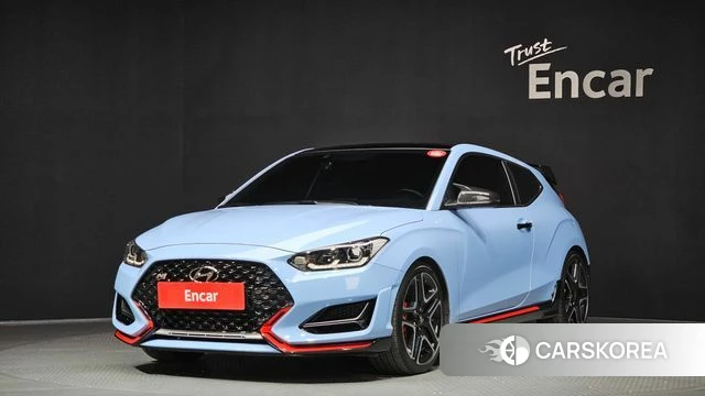 Hyundai Veloster (JS) 2018 Светло-серебряный цвет из Кореи