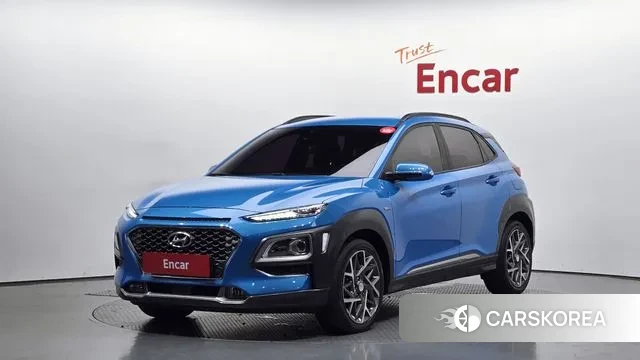 Hyundai Kona Hybrid 2020 Синий из Кореи
