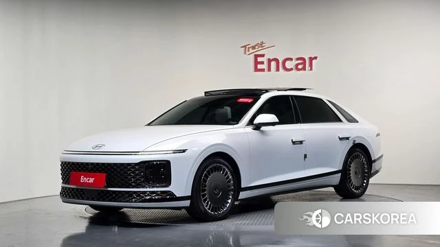 Hyundai Grandeur Hybrid (GN7) 2024 Белый из Кореи