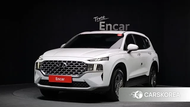 Hyundai The New Santa Fe 2021 Белый из Кореи