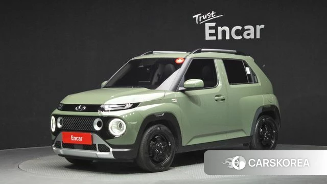Hyundai Casper 2023 Темно-зеленый из Кореи