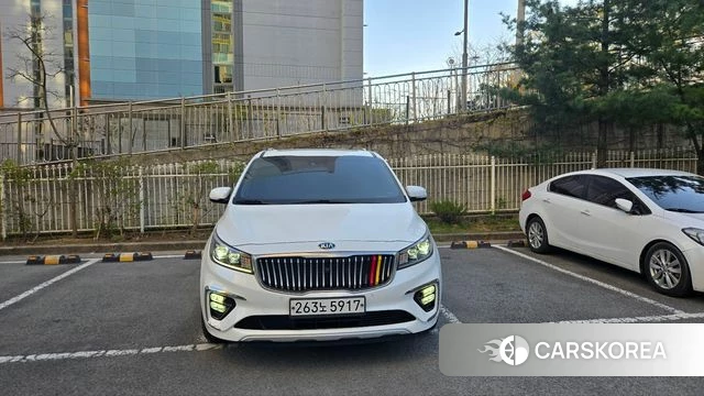 Kia The New Carnival 2019 Белый из Кореи