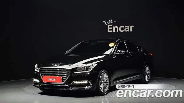 Genesis G80 2018 Черный из Кореи