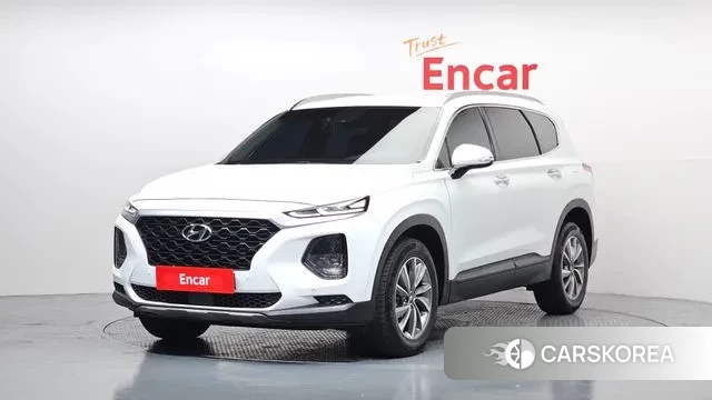 Hyundai Santa Fe TM 2018 Белый из Кореи